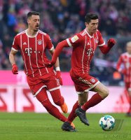 Fussball  1.Bundesliga   Saison 17/18: FC Bayern Muenchen -  Hertha BSC Berlin