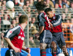 Fussball 1. Bundesliga: Bochum - Bayern, Tor durch Elber