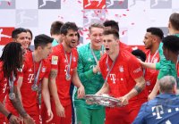 Fussball 1. Bundesliga Saison 18/19: Meister FC Bayern Muenchen