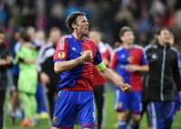 Fussball Europa League Saison 2013/2014: JUBEL Marco Streller (FC Basel)