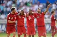 Fussball 1. Bundesliga Saison 15/16: TSG 1899 Hoffenheim - FC Bayern Muenchen