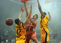 Basketball 1. Bundesliga 2011/2012:  FC Bayern Muenchen - Walter Tigers Tuebingen