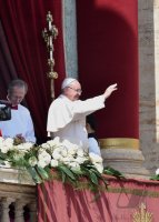 Rom Ostermesse 2016; Uebersicht Petersplatz