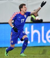 Fussball International Testspiel:  Mario Mandzukic (Kroatien)