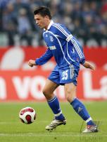 Fussball 1. Bundesliga: Schalke, BAJRAMOVIC Einzelaktion