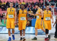 Basketball 1. Bundesliga 15/16 Hauptrunde: Walter Tigers Tuebingen -  Giessen 46ers