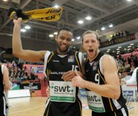 Basketball  1. Bundesliga  11/12  Walter Tigers Tuebingen - LTI Giessen 46ers