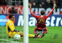 Fussball CHL  Saison 2011/2012:  FC Bayern Muenchen - FC Basel