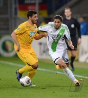 Fussball DFB Pokal Viertelfinale 13/14: TSG 1899 Hoffenheim - VfL Wolfsburg