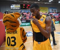 Basketball 1. Bundesliga 16/17 Hauptrunde: Walter Tigers Tuebingen - Alba Berlin