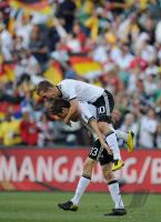 FUSSBALL WM 2010, ACHTELFINALE:  JUBEL  Deutschland