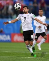 FUSSBALL WM 2018 Vorrunde Russland -  Aegypten
