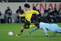 Fussball 1. Bundesliga  Saison 2010/2011: Borussia Dortmund - Borussia Moenchengladbach