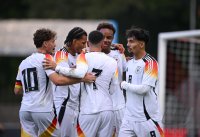 Fussball U 20 Test -Laenderspiel  in Reutlingen  09.09.2025 
Deutschland - Italien