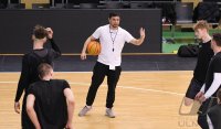 Basketball 2. Bundesliga 2020/2021: Training Tigers Tuebingen in der VOBA Arena Rottenburg