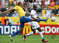 Fussball WM 2006: Brasilien - Ghana