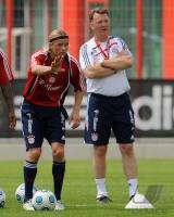 Fussball 1. Bundesliga: Training beim FC Bayern Muenchen