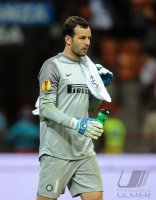 Fussball: Europa League Saison 2012/2013: Torwart Handanovic Samir (Inter Mailand)
