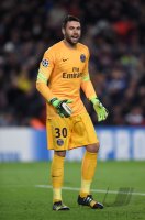 Fussball CHL  Saison 2014/2015: Torwart Salvatore Sirigu (Paris Saint-Germain)