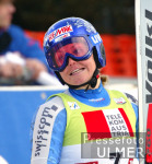 SKI   Weltcup Riesentorlauf Damen Lienz - Nef unzufrieden im Ziel
