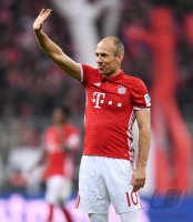 Fussball 1. Bundesliga Saison 16/17: FC Bayern Muenchen - VfL Wolfsburg