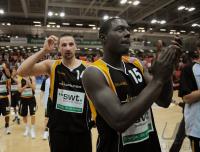 1. Basketball Bundesliga  08/09   Walter Tigers Tuebingen  - LiT Giesser 46 ers