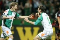 Fussball UEFA Pokal: Bremen - Alkmaar