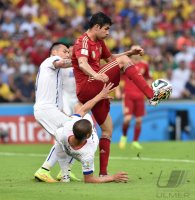 FUSSBALL WM 2014, Gruppenphase: Spanien - Chile