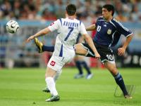 Fussball WM 2006: Argentinien - Serbien-Montenegro
