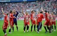 Fussball 1. Bundesliga: FC Bayern Muenchen JUBEL