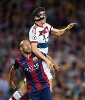 Fussball CHL 14/15 Halbfinale: FC Barcelona - FC Bayern Muenchen