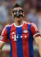 Fussball CHL 14/15 Halbfinale: FC Bayern Muenchen