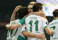 Fussball UEFA Pokal: Bremen - Alkmaar