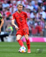 Fussball 1. Bundesliga 23/24: FC Bayern Muenchen - VfL Wolfsburg