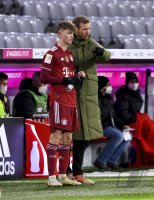 Fussball 1. Bundesliga Saison 21/22: FC Bayern Muenchen - Borussia Moenchengladbach