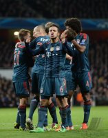 Fussball International CHL Saison 13/14: JUBEL FC Bayern Muenchen