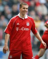 Fussball 1. Bundesliga: Bayern, PODOLSKI