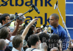 Fussball Testspiel Deuschland - Brasilien