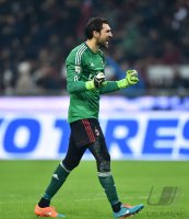 Fussball International Serie A 14/15: Torwart Diego Lopez (AC Mailand)