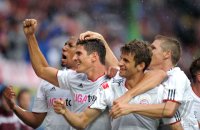 Fussball 1. Bundesliga, Saison 2011/2012:  1. FC Kaiserslautern - FC Bayern Muenchen