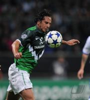 Fussball: Champions League Play-Offs 1011: Claudio Pizarro (SV Werder Bremen)
