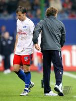 Fussball, 1. Bundesliga: Hamburg - Hannover