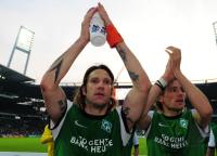 FUSSBALL, 1. BUNDESLIGA, 32. Spieltag: Bremen - Koeln