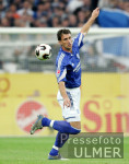 Fussball 1. Bundesliga: Schalke, BORDON Einzelaktion am Ball
