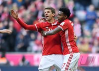 Fussball 1. Bundesliga Saison 2016/2017: FC Bayern Muenchen - Hamburger SV