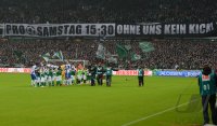 Fussball, 1. Bundesliga  Saison 2014/2015: Werder Bremen - Hertha BSC Berlin