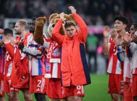 Fussball 1. Bundesliga  Saison  2025/2026  25. Spieltag FC Bayern Muenchen -  Borussia Moenchengladbach