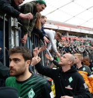 Fussball, 1. Bundesliga Saison 2012/2013: Bayer 04 Leverkusen - SV Werder Bremen