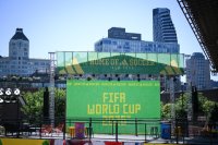 Fussball  FIFA WM 2026; Adidas Mediengespraech: