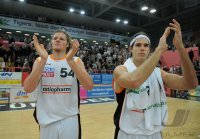 Basketball 1. Bundesliga 2011/2012:  Walter Tigers Tuebingen - ratiopharm Ulm
